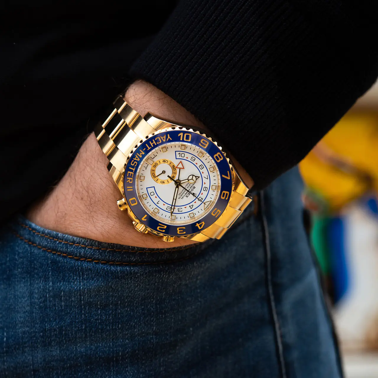 Rolex Yacht-Master II Yellow Gold 44mm 116688-0002 Unworn - LITELUX