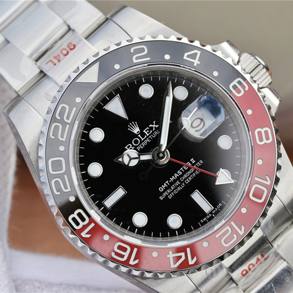 GMT Master 2 Silver Coke 40mm - LITELUX