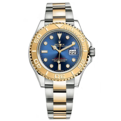 Yacht-Master 1 Goldmix ( Gold & Blue Dial ) Stainless Steel 40mm - LITELUX