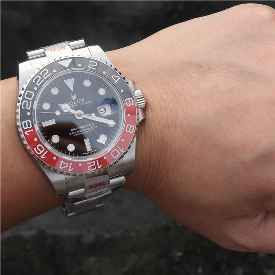 GMT Master 2 Silver Coke 40mm - LITELUX