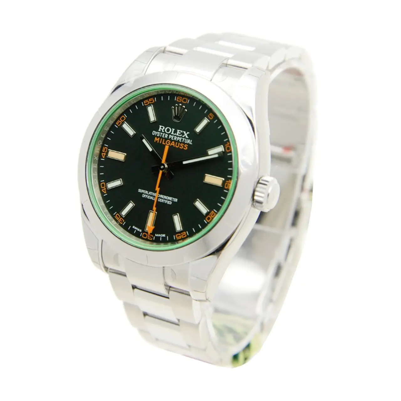 Rolex Oyster Perpetual Milgauss 40 116400gv Series - LITELUX