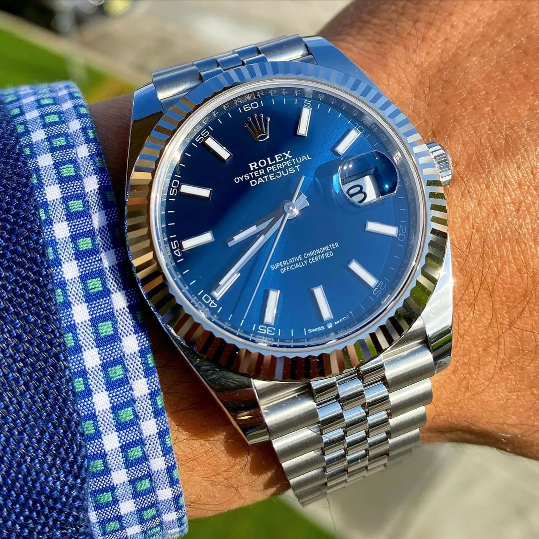 Datejust II ( Silver & Goldmix ) 41mm - LITELUX