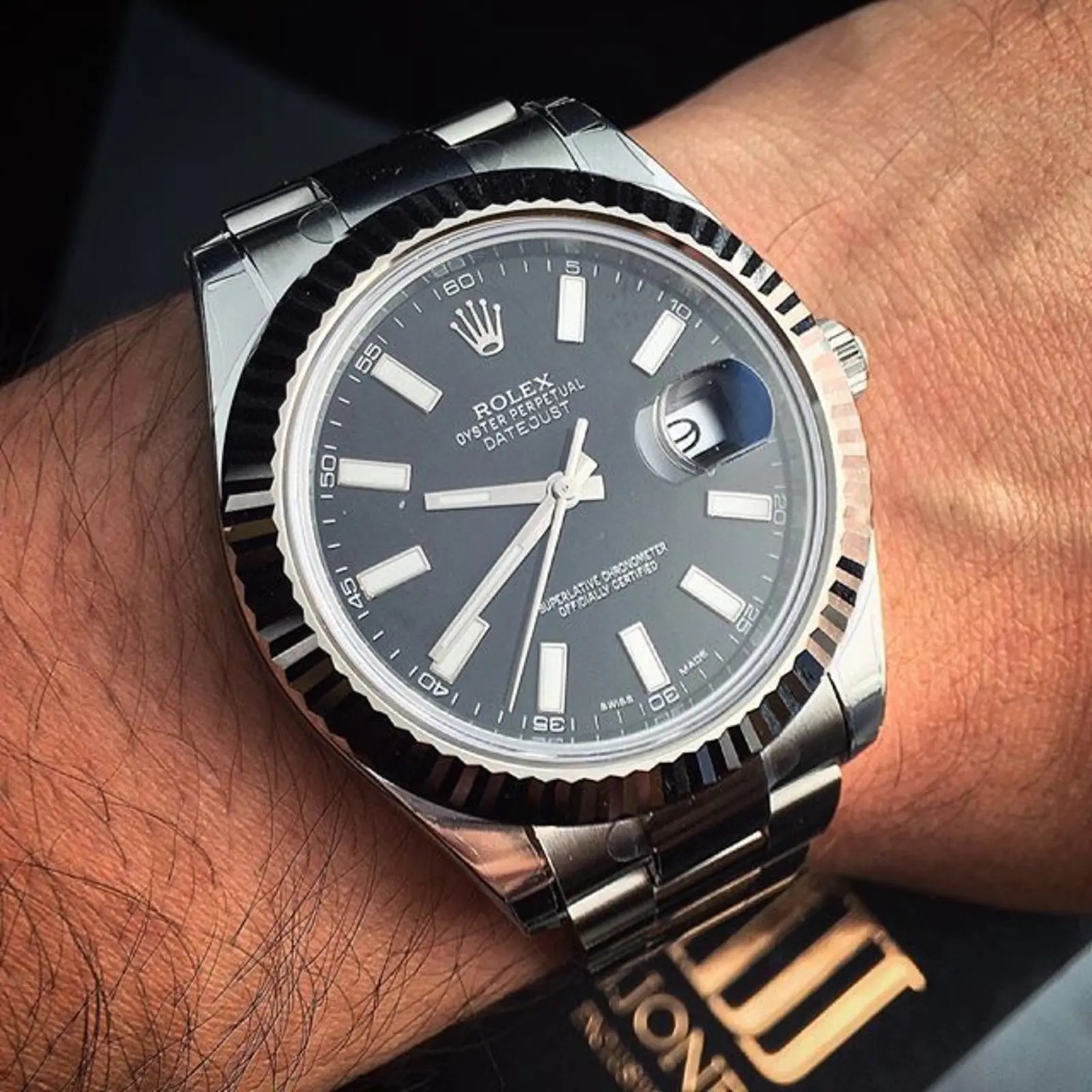 Datejust II ( Silver & Goldmix ) 41mm - LITELUX