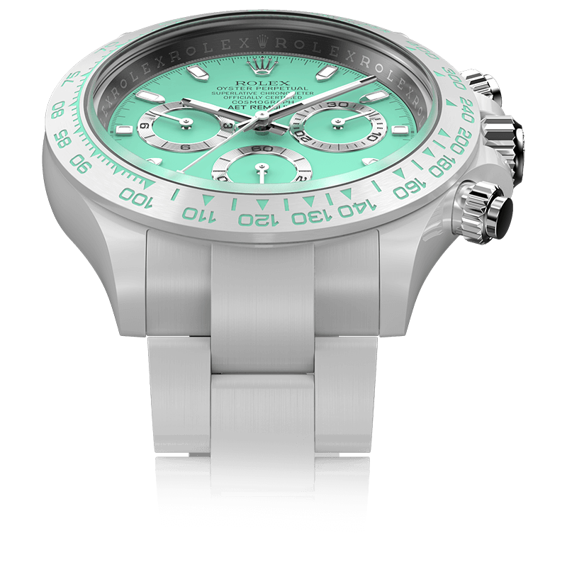 12A(Swiss movement)This product is out of stock. If you need to purchase it, please contact us to customize it.Rolex Daytona BISCAY GREEN WHITE CERAMIC - LITELUX