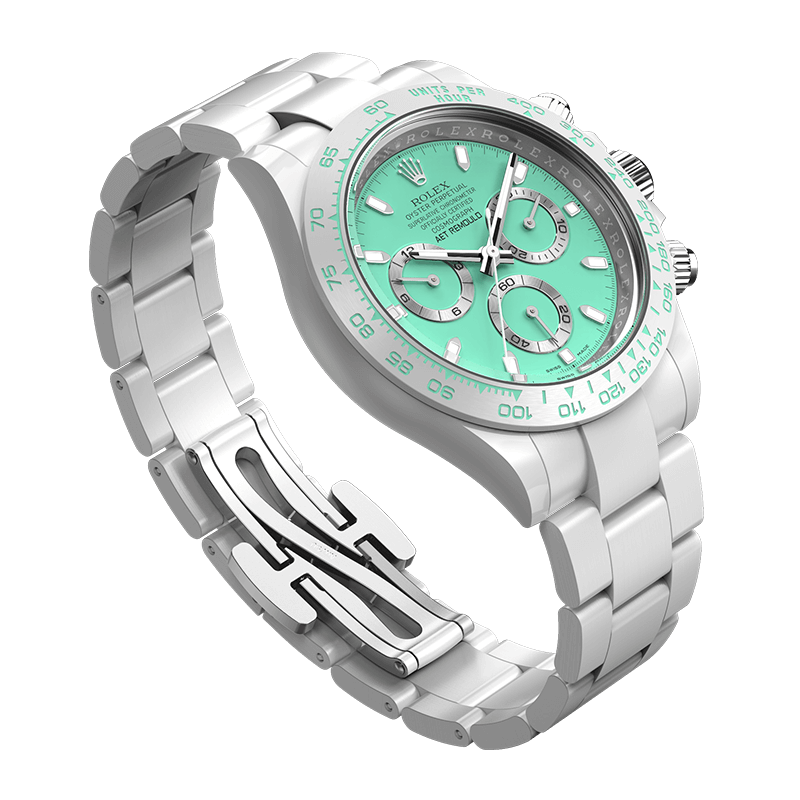 12A(Swiss movement)This product is out of stock. If you need to purchase it, please contact us to customize it.Rolex Daytona BISCAY GREEN WHITE CERAMIC - LITELUX