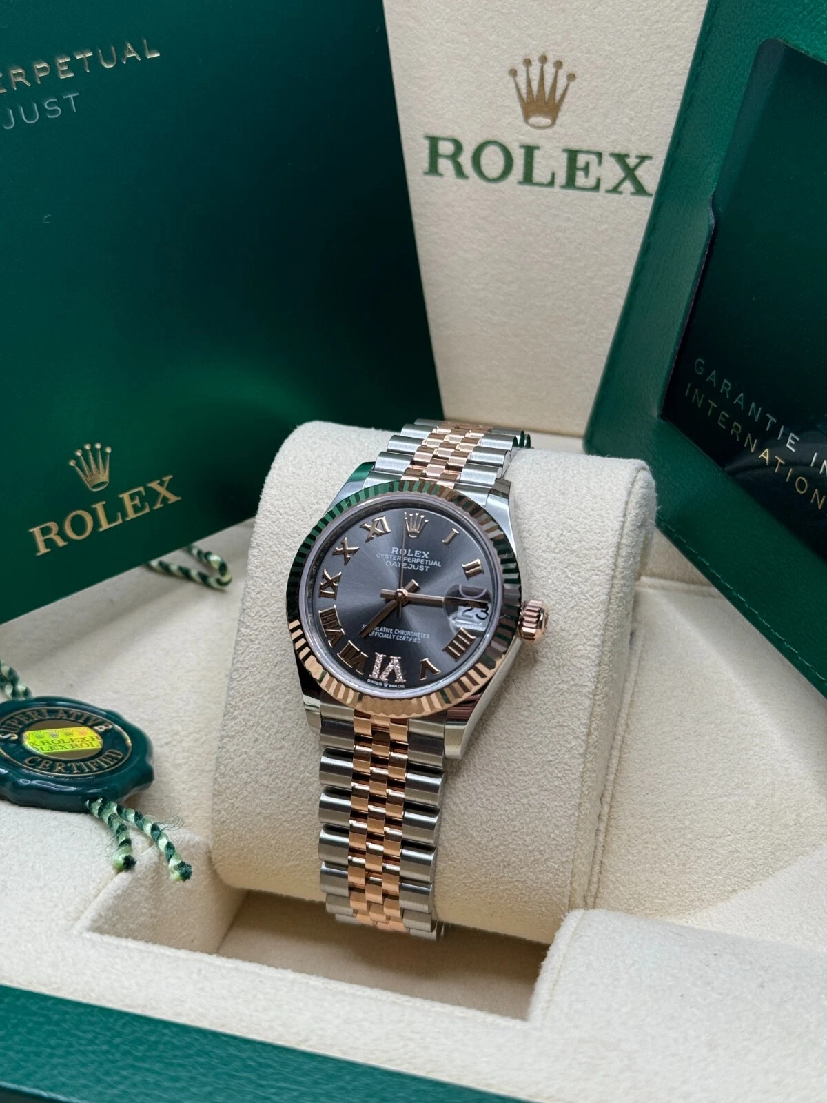 RLX Datejust m278271-0029/0030 Slate 31mm Dial Oyster Bracelet Watch - LITELUX