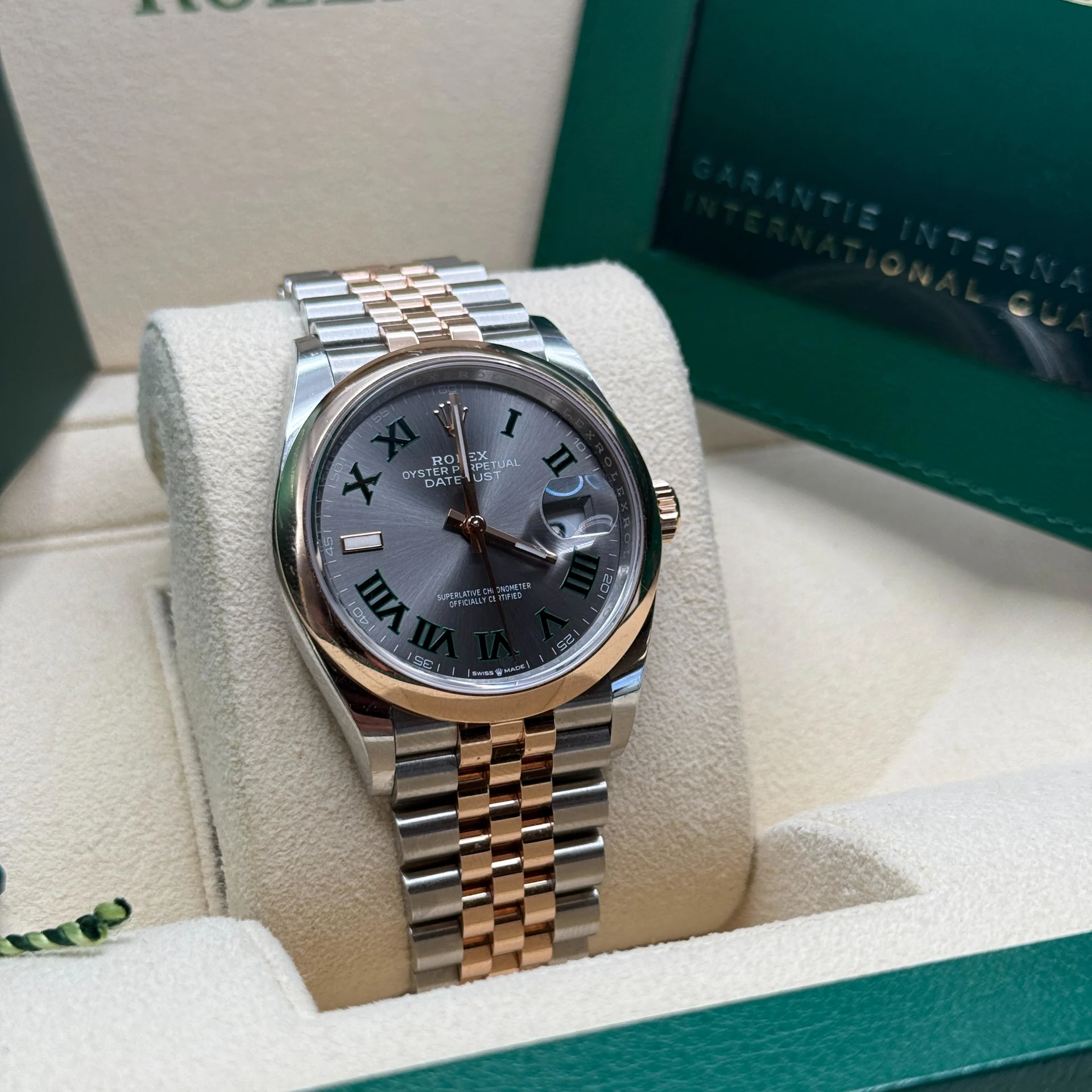 RLX Datejust 36mm 126201 Slate Dial Jubilee Bracelet Watch - LITELUX