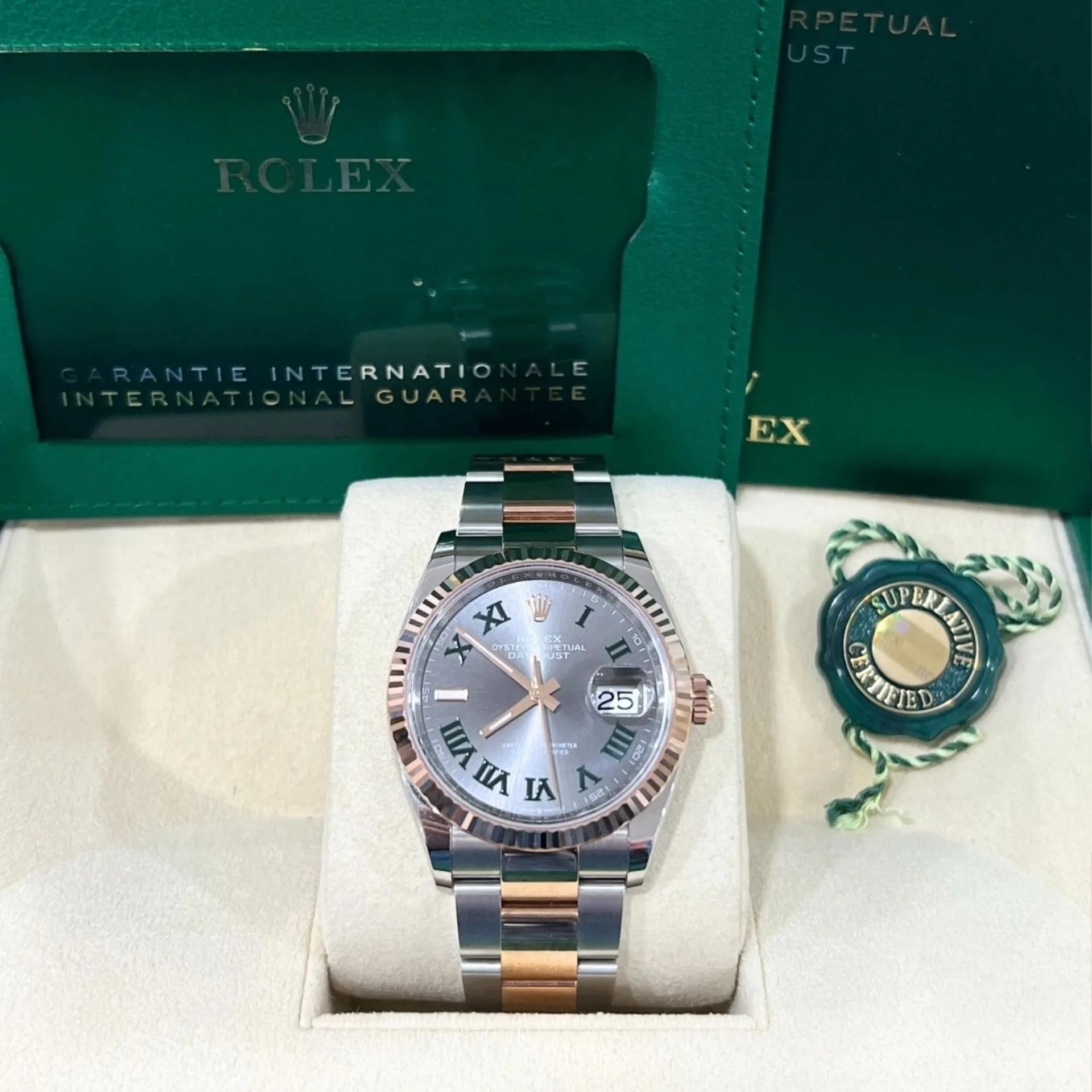 RLX Datejust 36mm 126231 Slate Dial Oyster Bracelet Watch - LITELUX