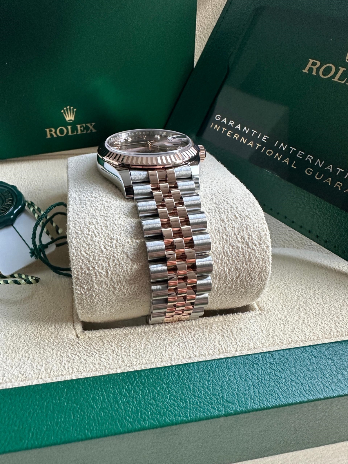 RLX Datejust m278271-0023/0024 Rose 31mm Dial Oyster Bracelet Watch - LITELUX