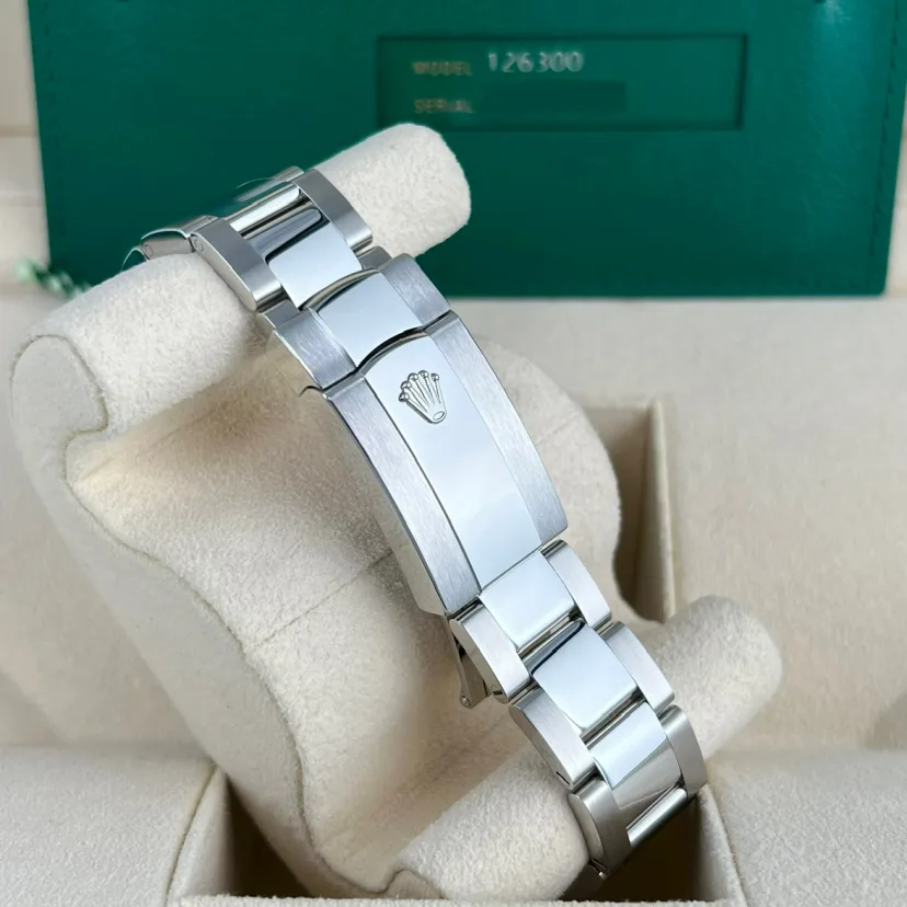 RLX Datejust 41mm 126300 Slate Index Jubilee Stainless Steel Watch - LITELUX