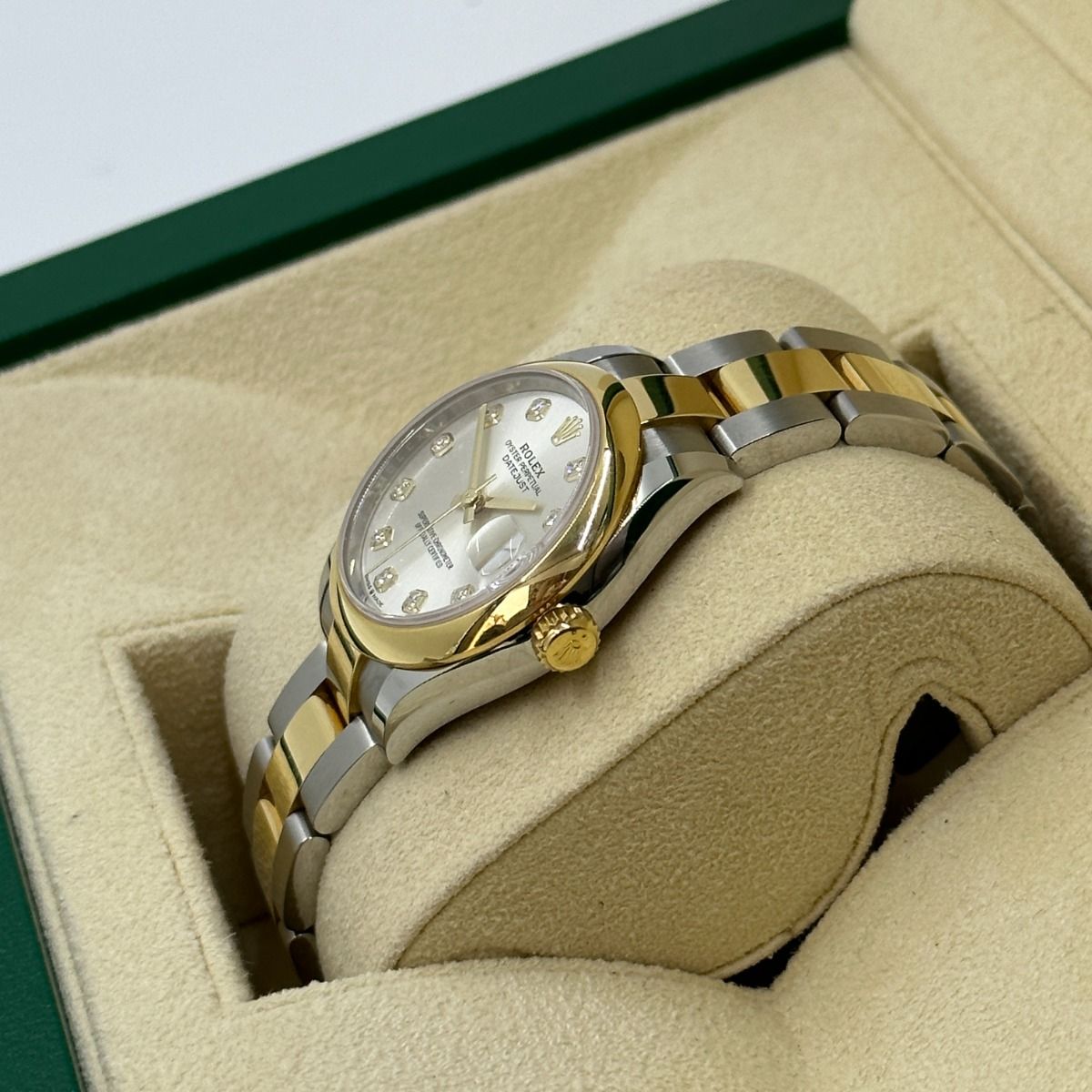 RLX Datejust m278243-0019/0020 31mm Silver Dial Yellow Rolesor Oyster Watch - LITELUX