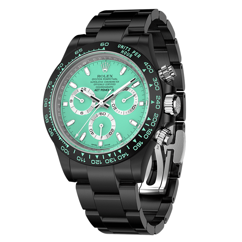 This product is out of stock. If you need to purchase it, please contact us to customize it.Rolex Daytona BISCAY GREEN BLACK CERAMIC This product is out of stock. If you need to purchase it, please contact us to customize it.Rolex Daytona BISCAY GRE - LITELUX
