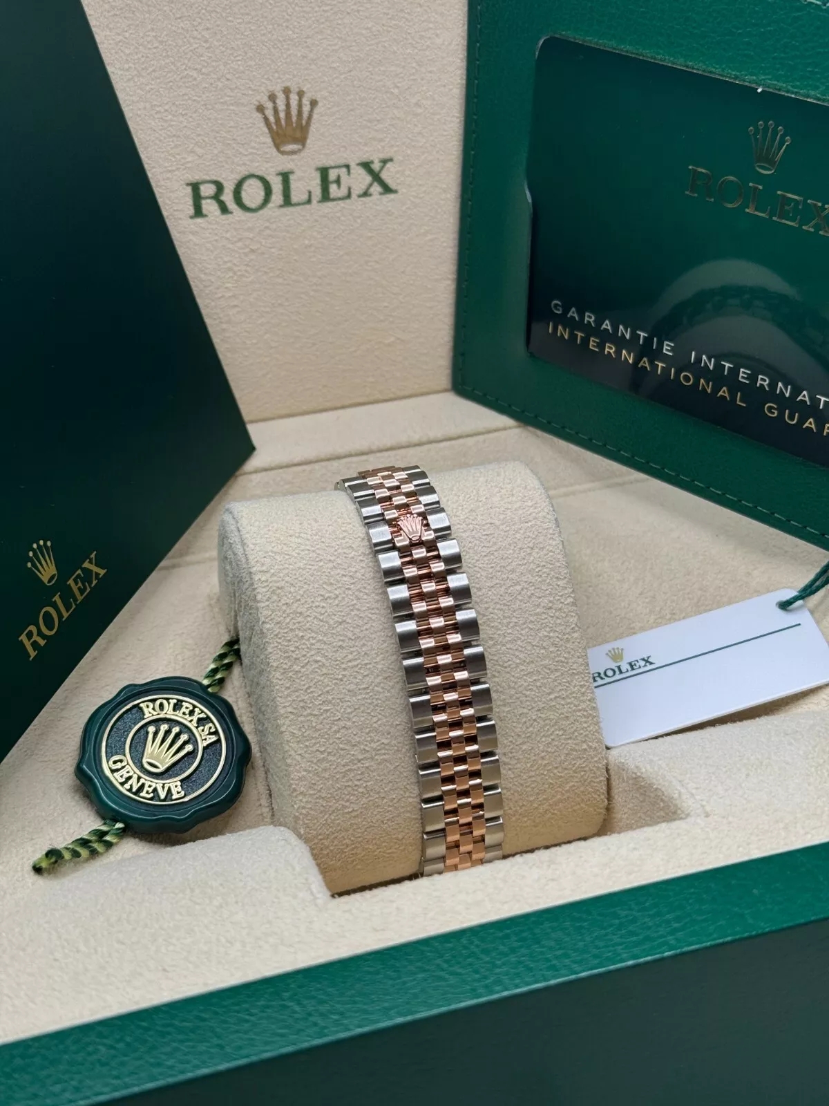 RLX Lady-Datejust 28mm 279381RBR Chocolate Diamond Dial Oyster Bracelet - LITELUX