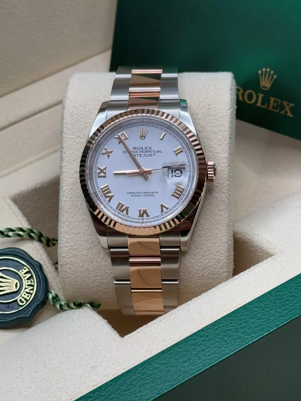 RLX Datejust 36mm 126231 White Dial Oyster Bracelet - LITELUX