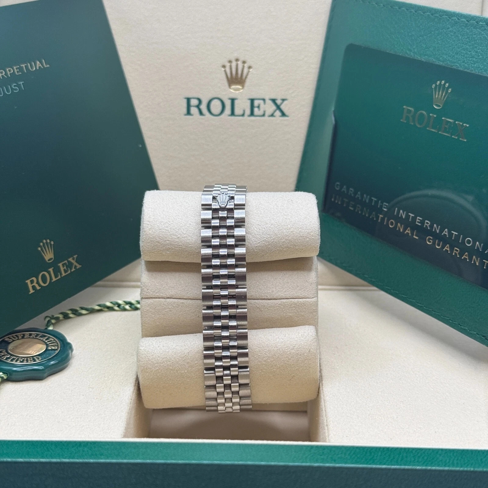 RLX Lady-Datejust 28mm 279174 Silver Roman Dial Oyster Bracelet - LITELUX
