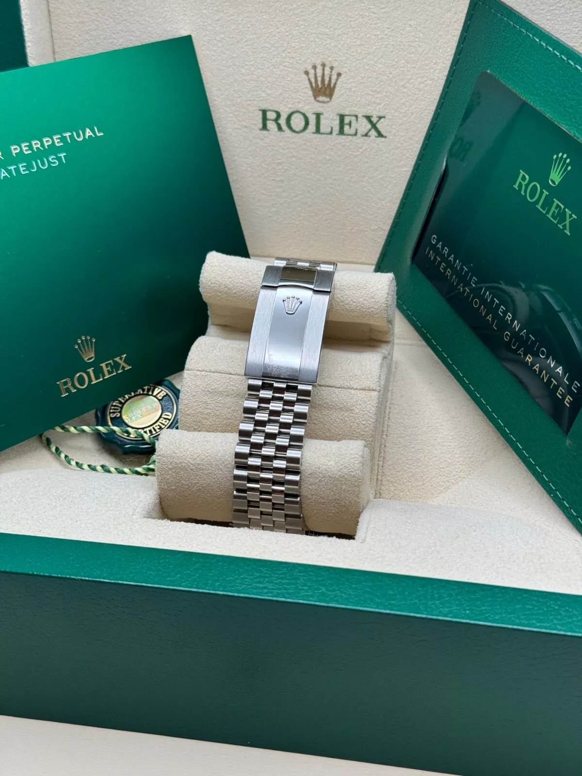 RLX Datejust 41mm 126334 Mint Green Fluted Motif Dial Oyster Bracelet - LITELUX