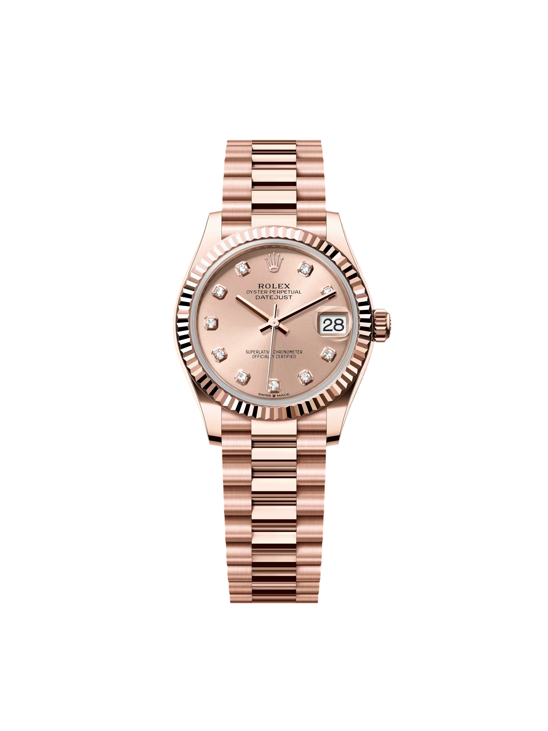 RLX Datejust m278275-0031 Rosé Dial 31mm - LITELUX