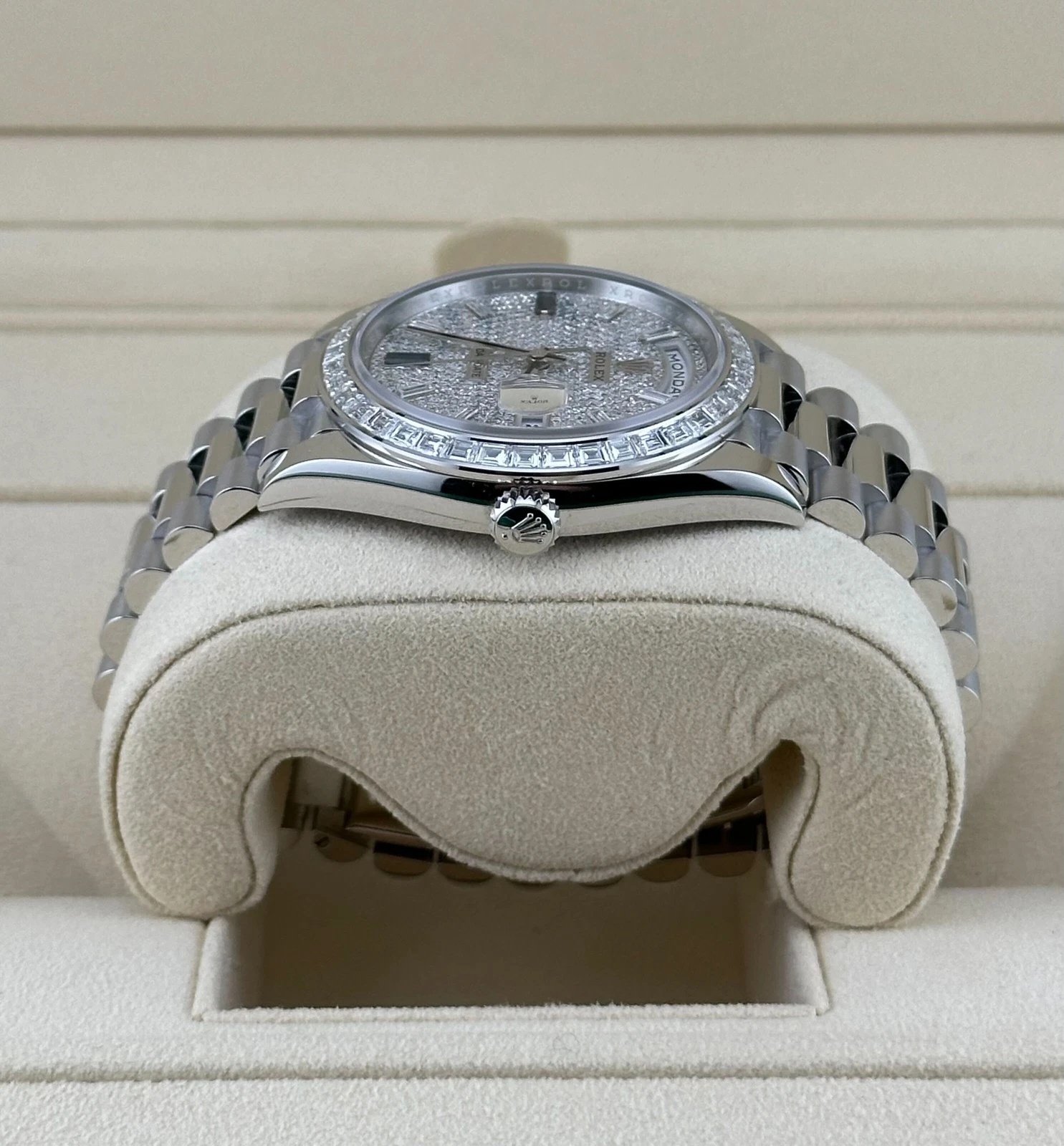 RLX Day-Date 40mm 228396TBR-0021 Diamonds Sapphires Dial - LITELUX