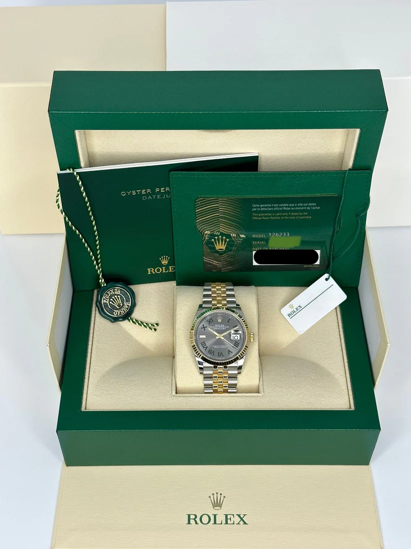 RLX Datejust 36mm 126231 Slate Dial Oyster Bracelet Watch - LITELUX