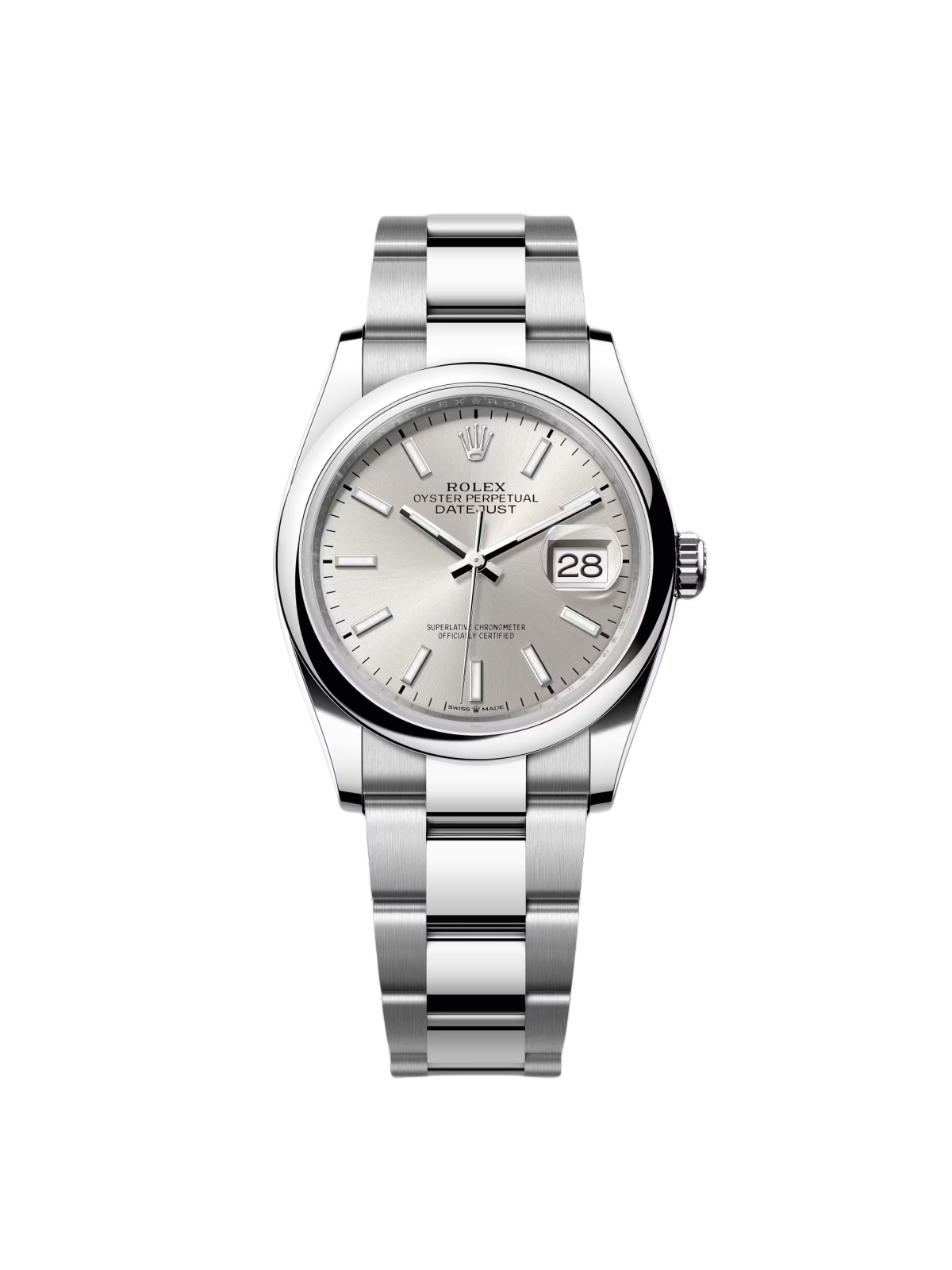 RLX Datejust 36mm 126200 Oyster Perpetual Silver Dial Jubilee Stainless Steel - LITELUX