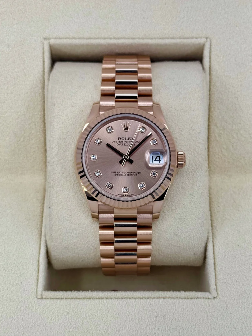 RLX Datejust m278275-0031 Rosé Dial 31mm - LITELUX
