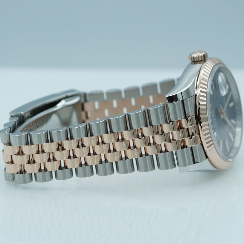 RLX Datejust 36mm 126231 Slate/Gray Dial Oystersteel and 18K Rose gold Oyster Bracelet - LITELUX