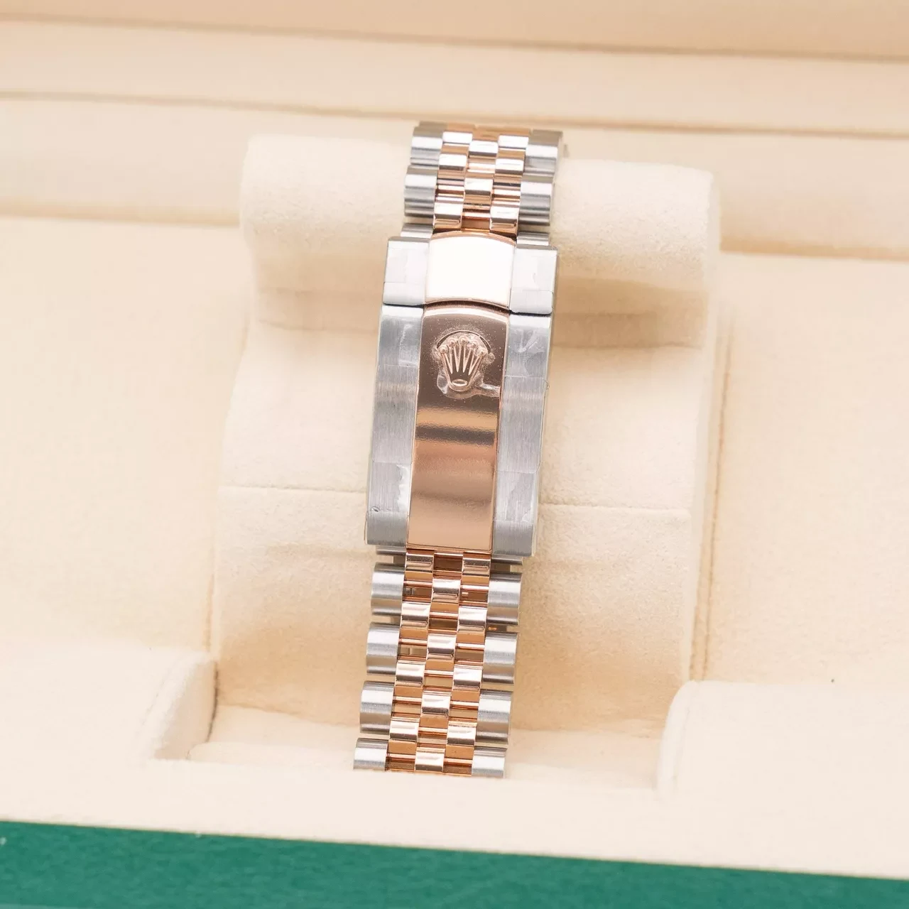 RLX Datejust 41mm 126301 Sundust Index Oyster Steel and Everose Gold Watch - LITELUX