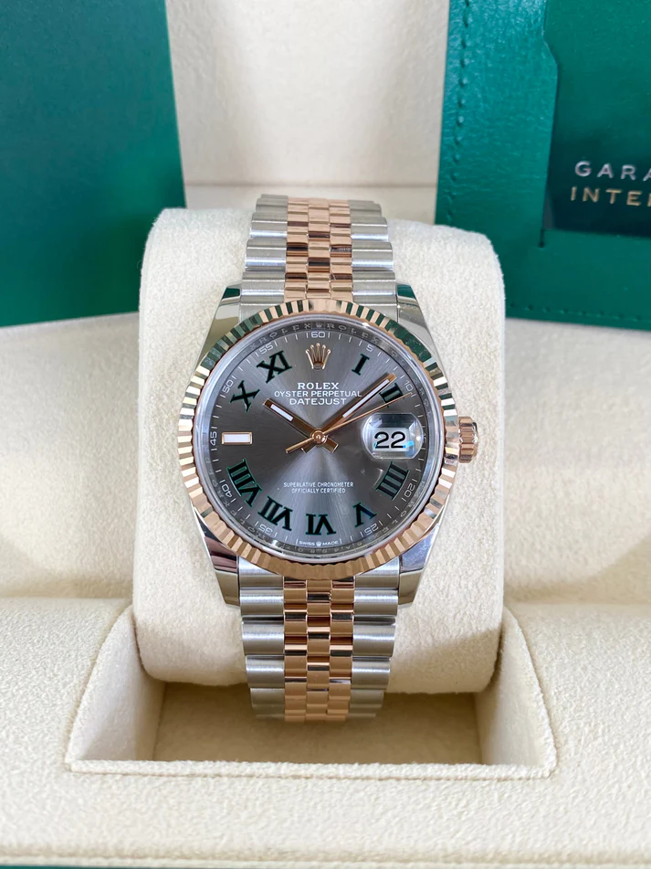 RLX Datejust 36mm 126231 Slate Dial Oyster Bracelet Watch - LITELUX
