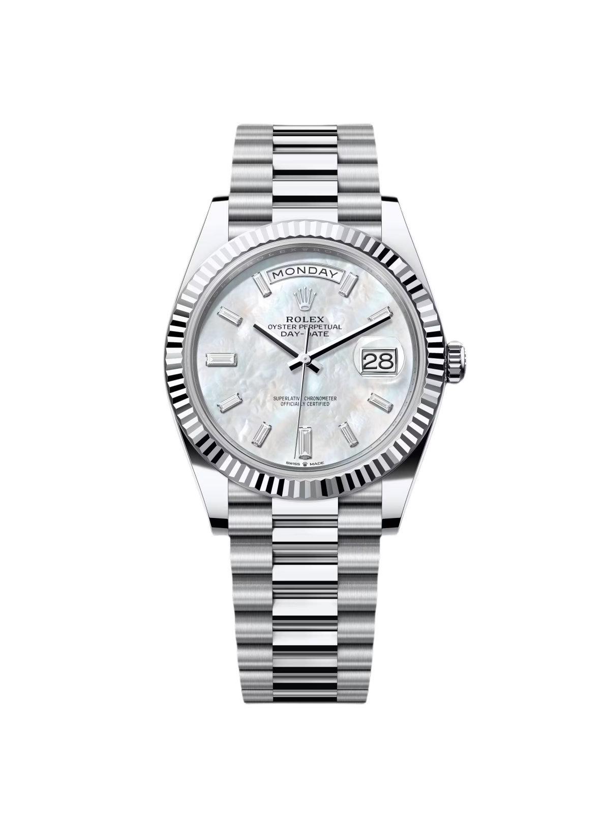 RLX Day-Date 228236-0026 Mother Of Pearl Diamonds Dial - LITELUX
