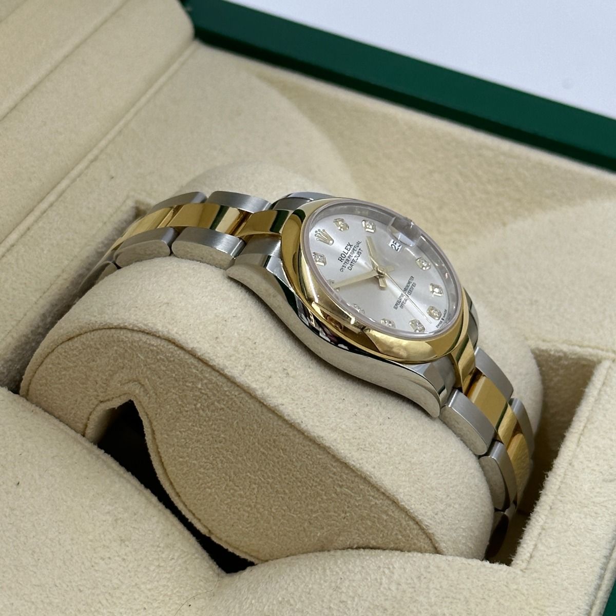RLX Datejust m278243-0019/0020 31mm Silver Dial Yellow Rolesor Oyster Watch - LITELUX