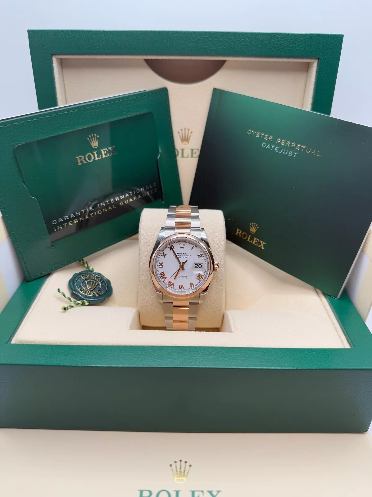 RLX Datejust 36mm 126201 White Dial Oyster Bracelet Watch - LITELUX