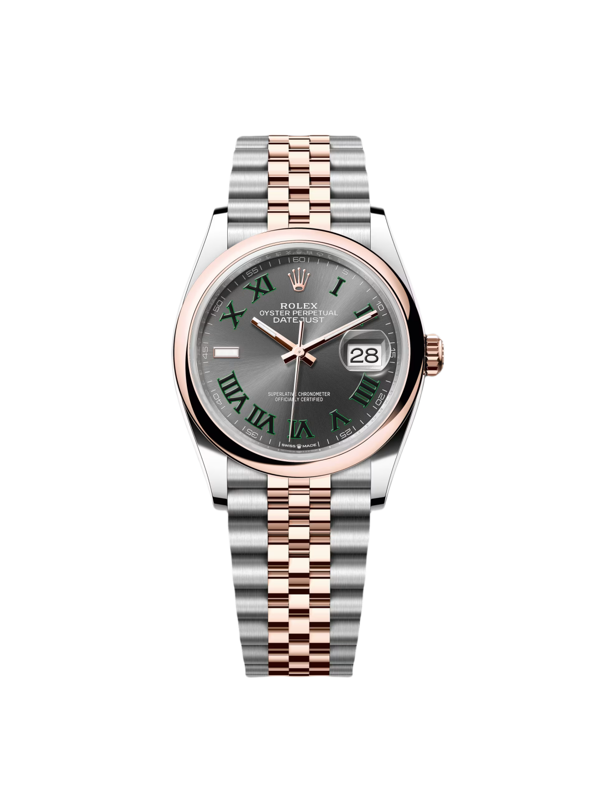 RLX Datejust 36mm 126201 Slate Dial Jubilee Bracelet Watch - LITELUX