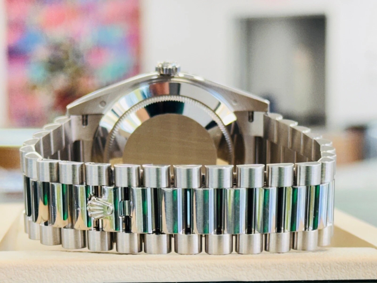 RLX Day-Date 40mm 228349RBR-0001 Silver Dial President Bracelet - LITELUX