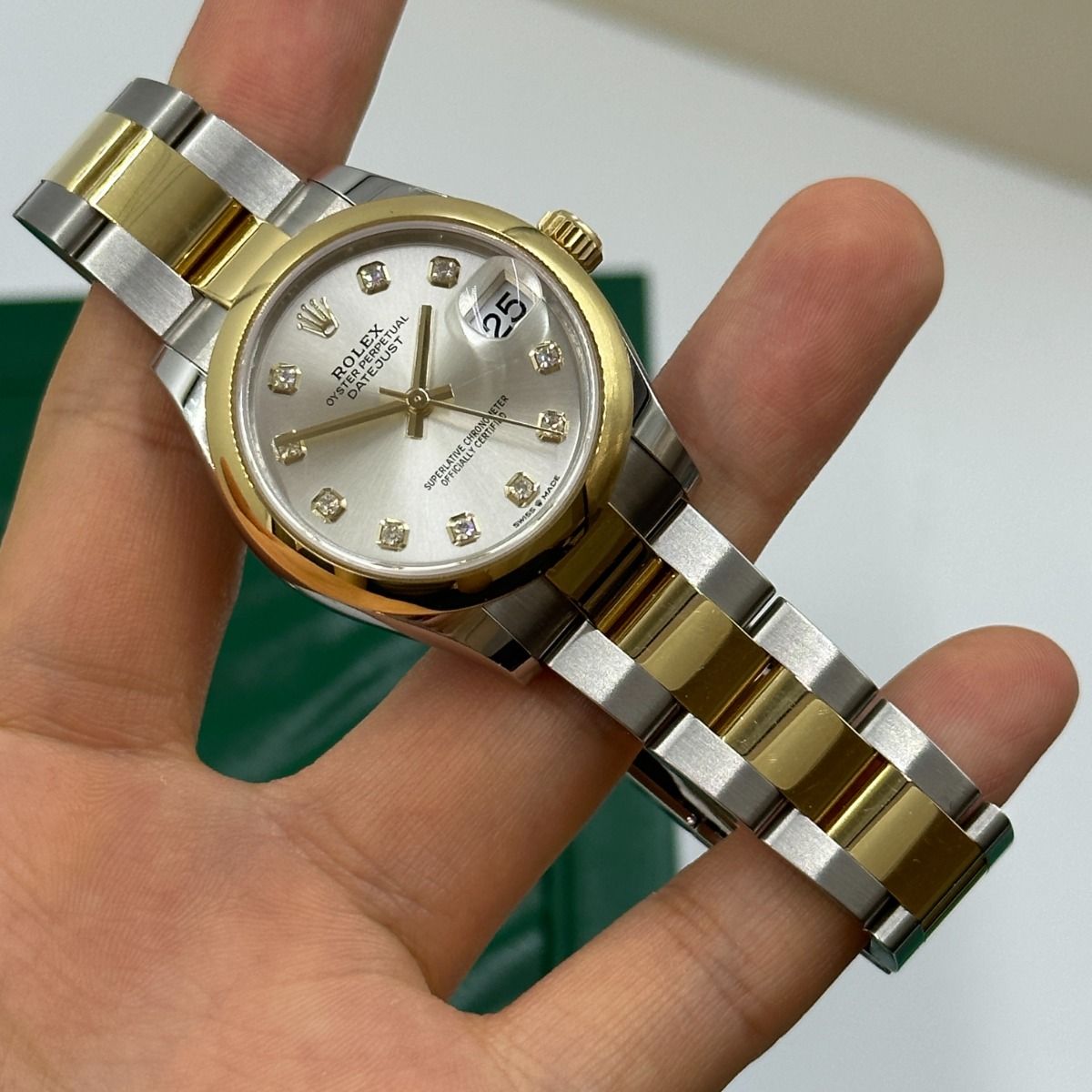 RLX Datejust m278243-0019/0020 31mm Silver Dial Yellow Rolesor Oyster Watch - LITELUX
