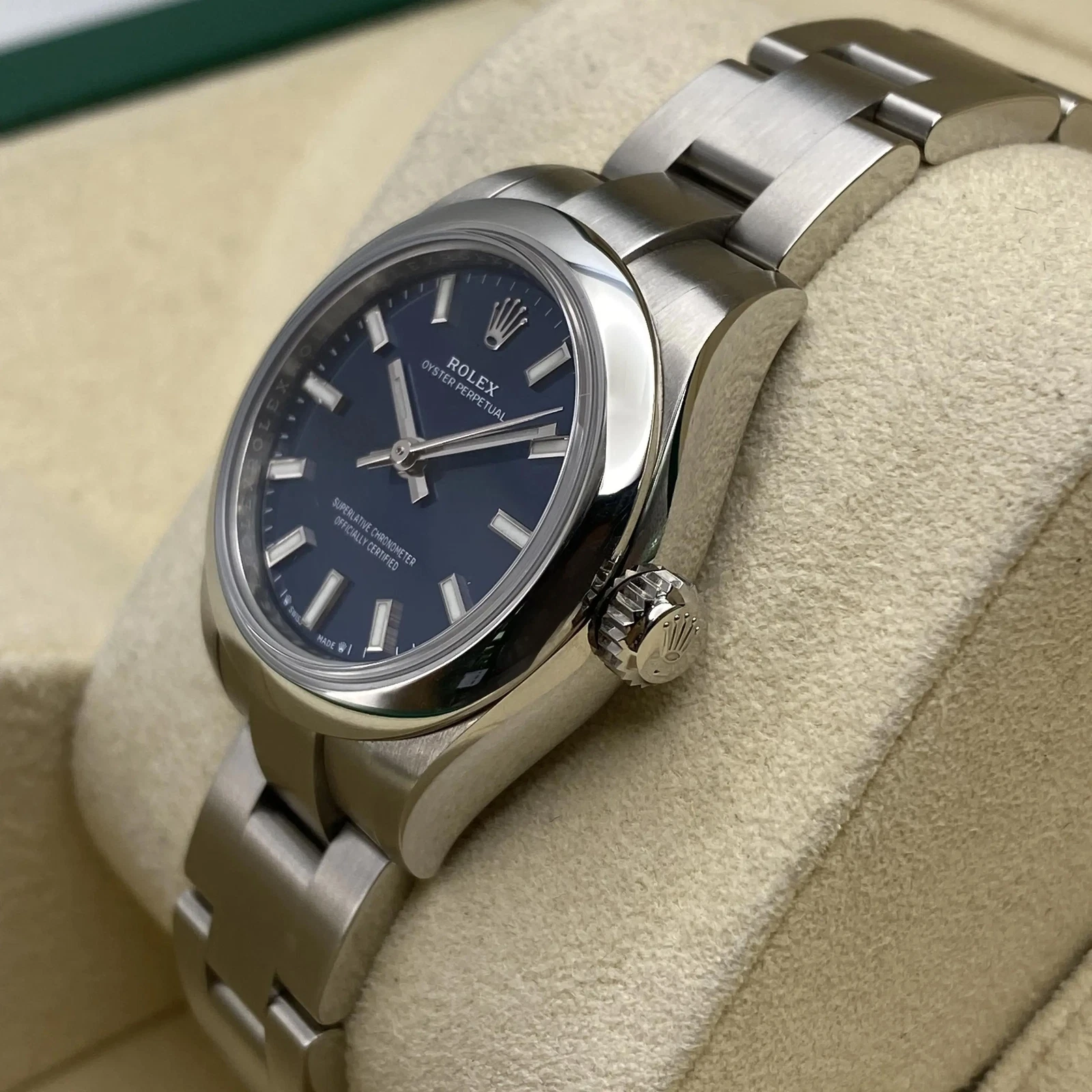 RLX Oyster Perpetual 31mm 277200-0017 Blue Dial Oyster Bracelet Watch - LITELUX