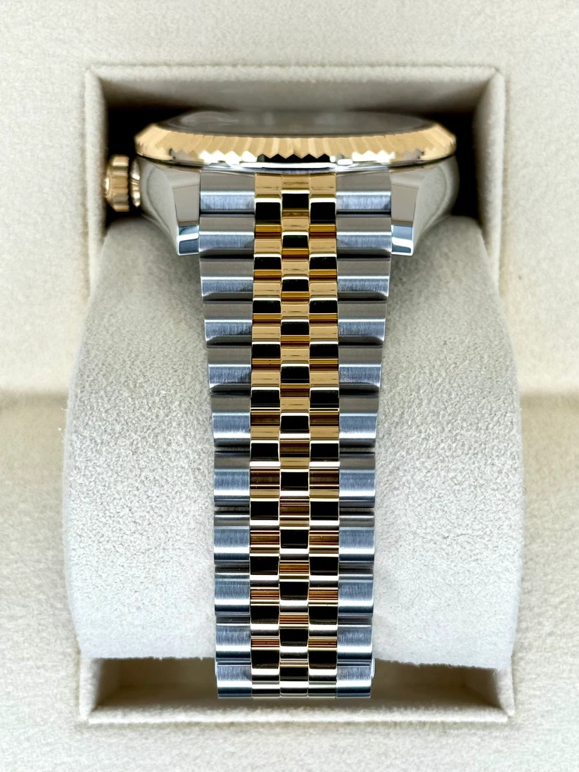 RLX Sky-Dweller 42mm 336933-0006 Two-Tone Yellow Gold White Dial Oyster - LITELUX