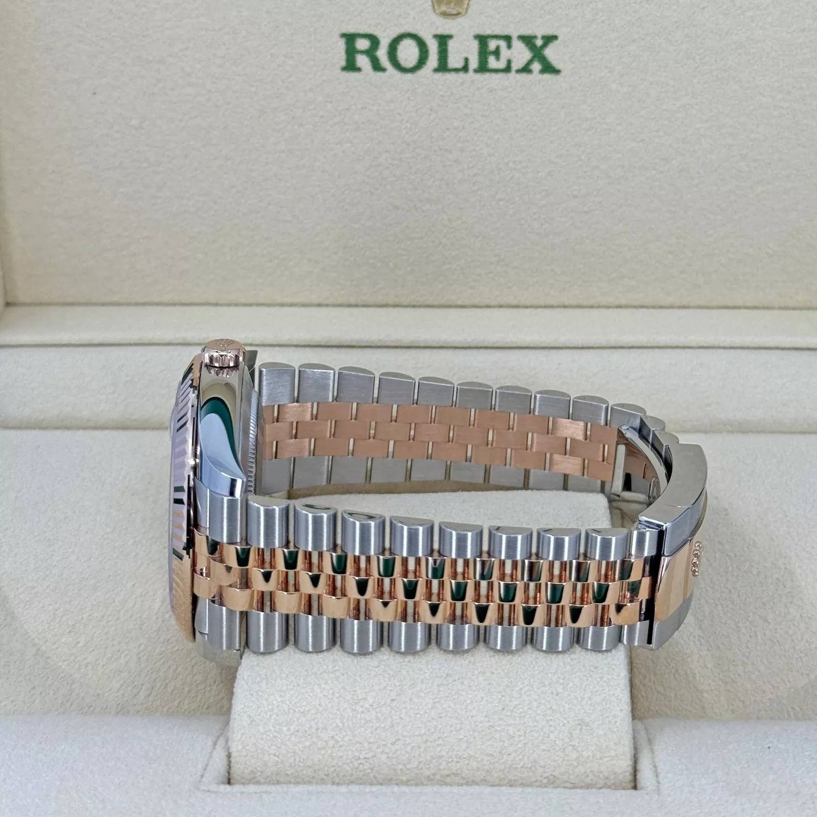 RLX Datejust 41mm 126331 MOP Diamond Jubilee Steel and Rose Gold Watch - LITELUX