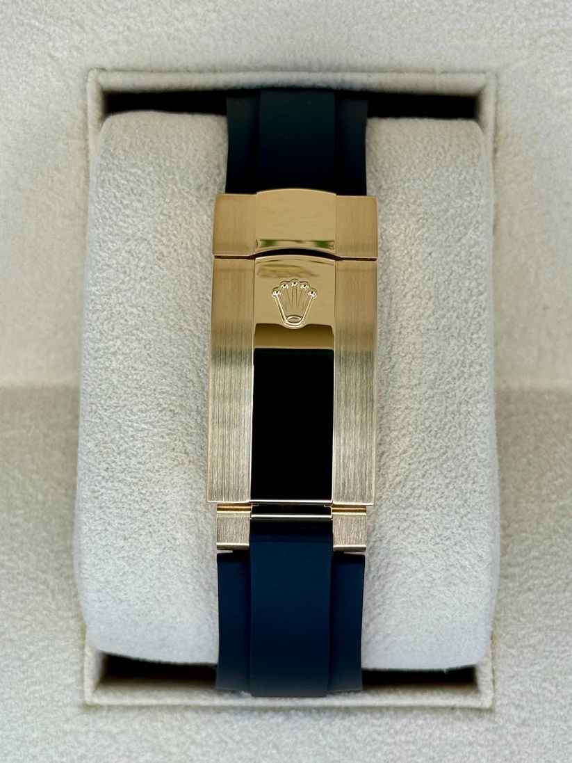 RLX Sky-Dweller 42mm 336238-0001 Yellow Gold Champagne Dial Oysterflex - LITELUX