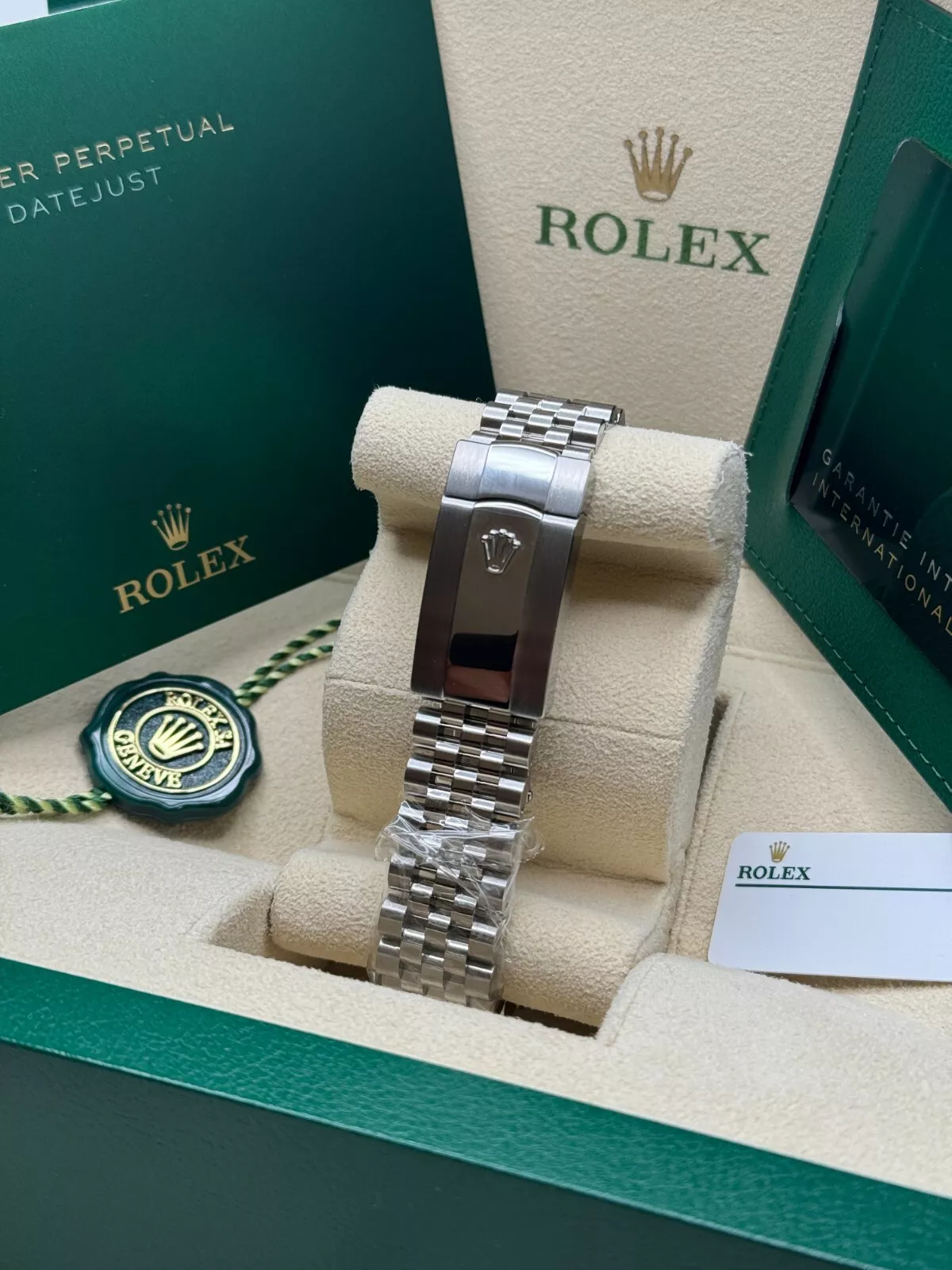 RLX Datejust 41mm 126334 White Roman Oyster Stainless Steel Mens Watch - LITELUX