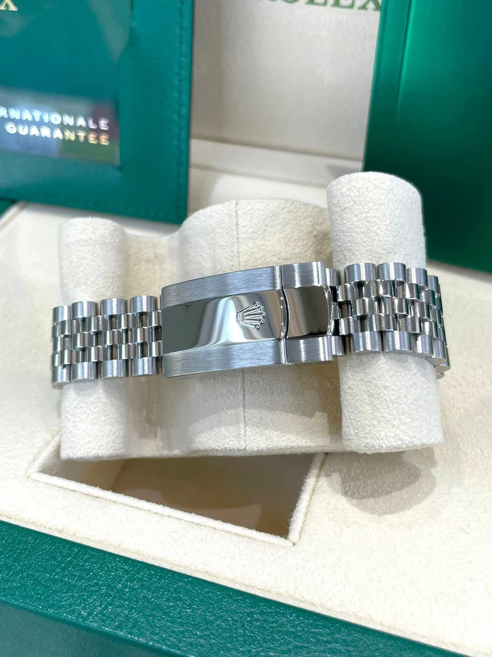 RLX Datejust 36mm 126234 Black Index Jubilee Stainless Steel Mens Watch - LITELUX