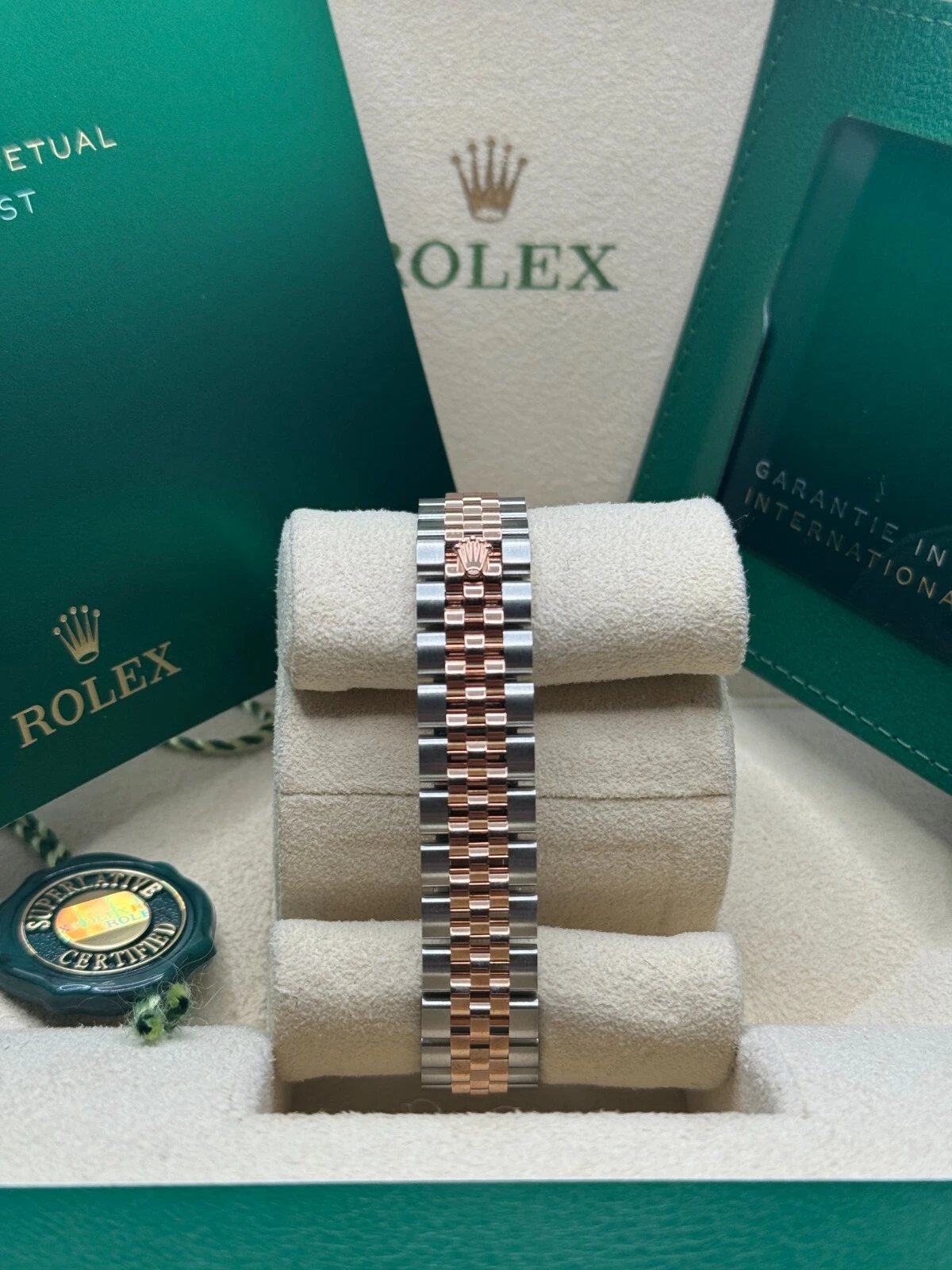 RLX Lady-Datejust 28mm 279381RBR Mother-of-Pearl Diamond Dial Oyster Bracelet - LITELUX