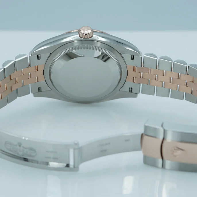 RLX Datejust 36mm 126231 Slate/Gray Dial Oystersteel and 18K Rose gold Oyster Bracelet - LITELUX
