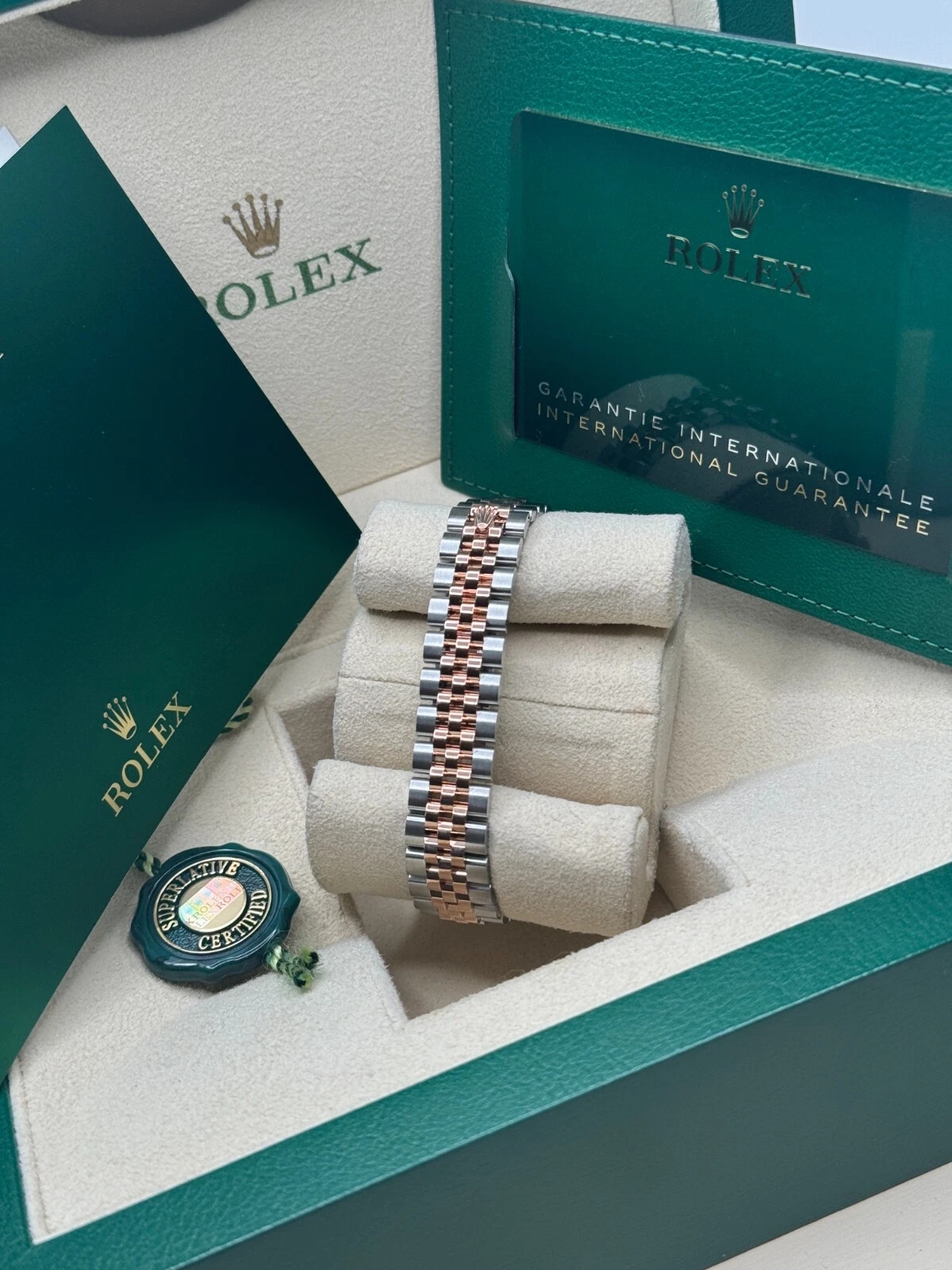 RLX Lady-Datejust 28mm 279381RBR Mother-of-Pearl Diamond Dial Oyster Bracelet - LITELUX