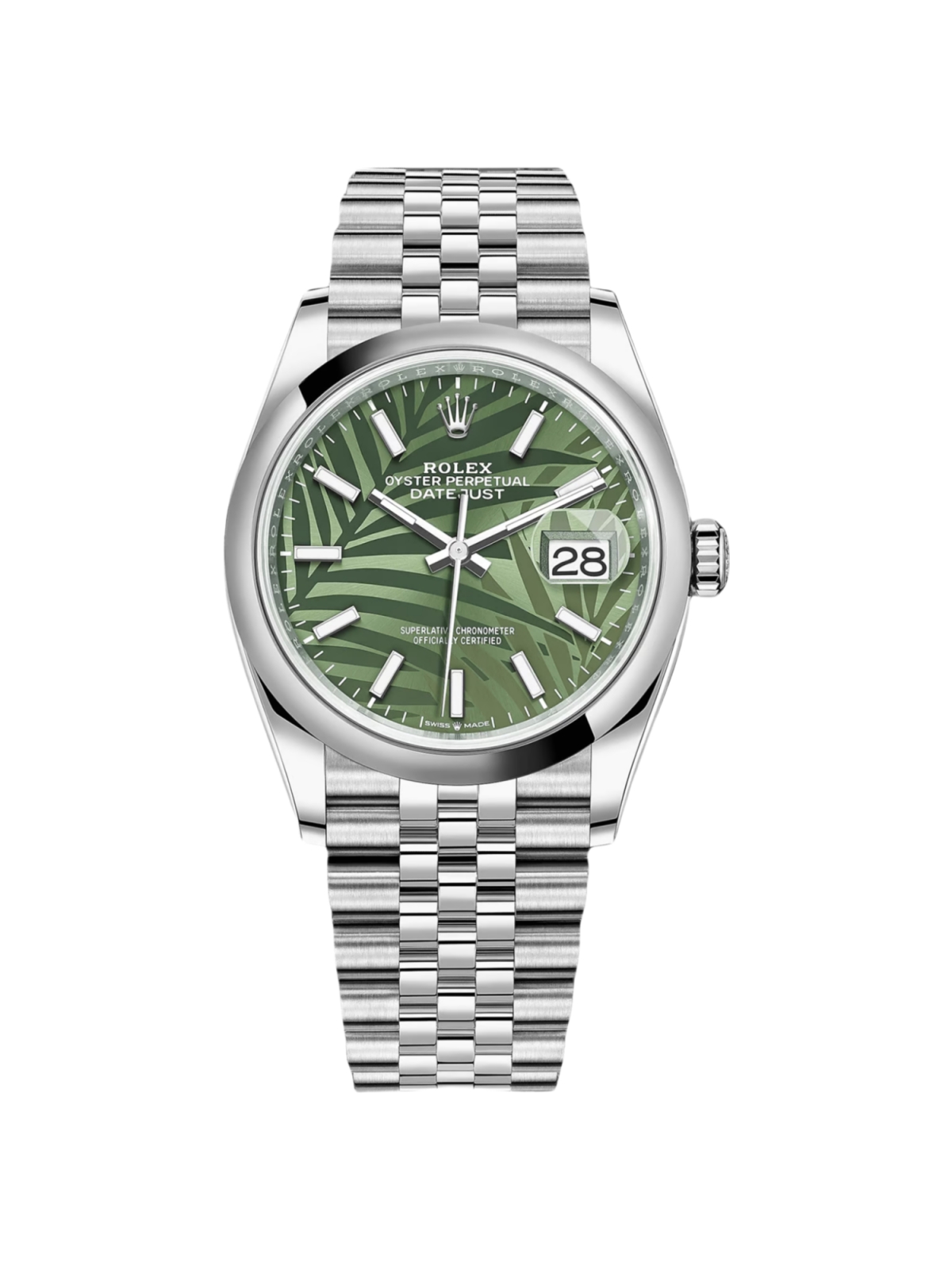 RLX Datejust 36mm 126200 Green Dial Watch - LITELUX