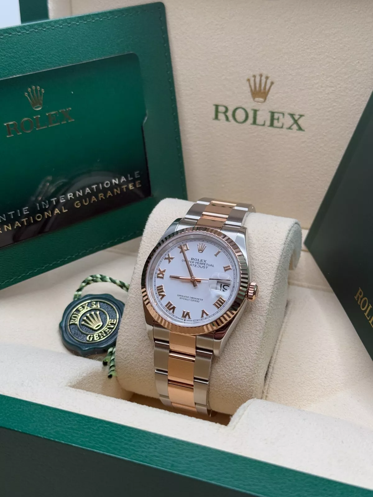 RLX Datejust 36mm 126231 White Dial Oyster Bracelet - LITELUX
