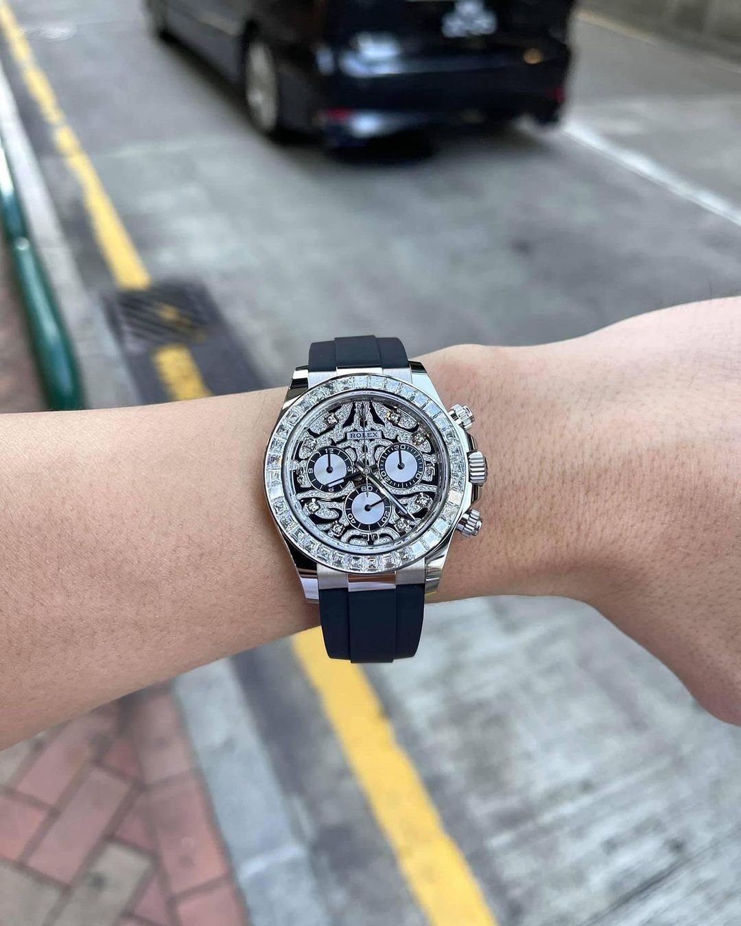 12A(Swiss movement)Rolex Cosmograph Daytona m116589TBR 40mm - LITELUX