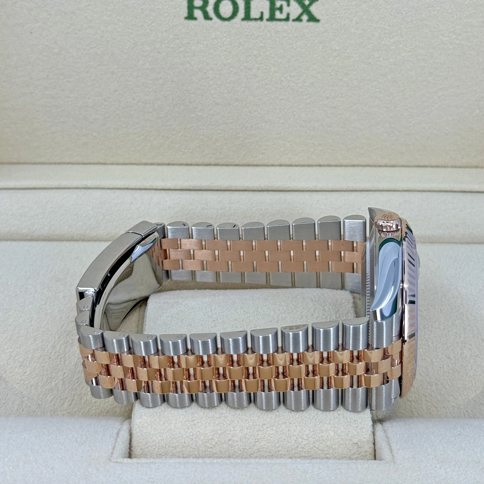 RLX Datejust 41mm 126331 MOP Diamond Jubilee Steel and Rose Gold Watch - LITELUX