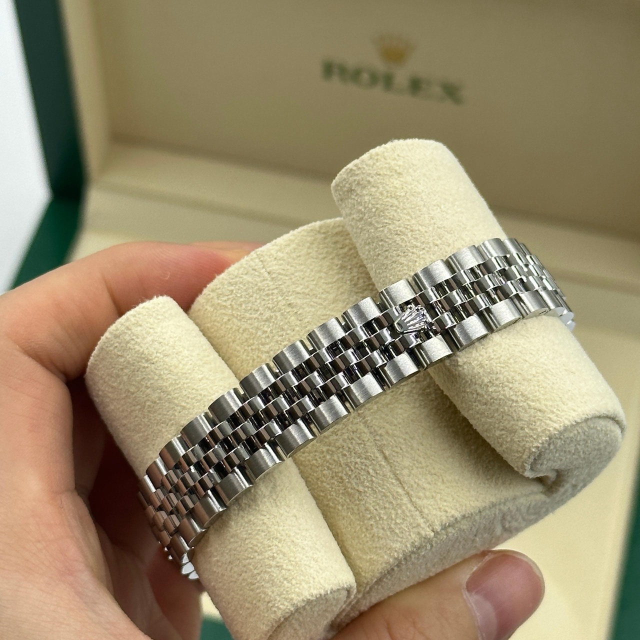 RLX Lady-Datejust 28mm 279174 Dark Grey Dial Oyster Bracelet - LITELUX