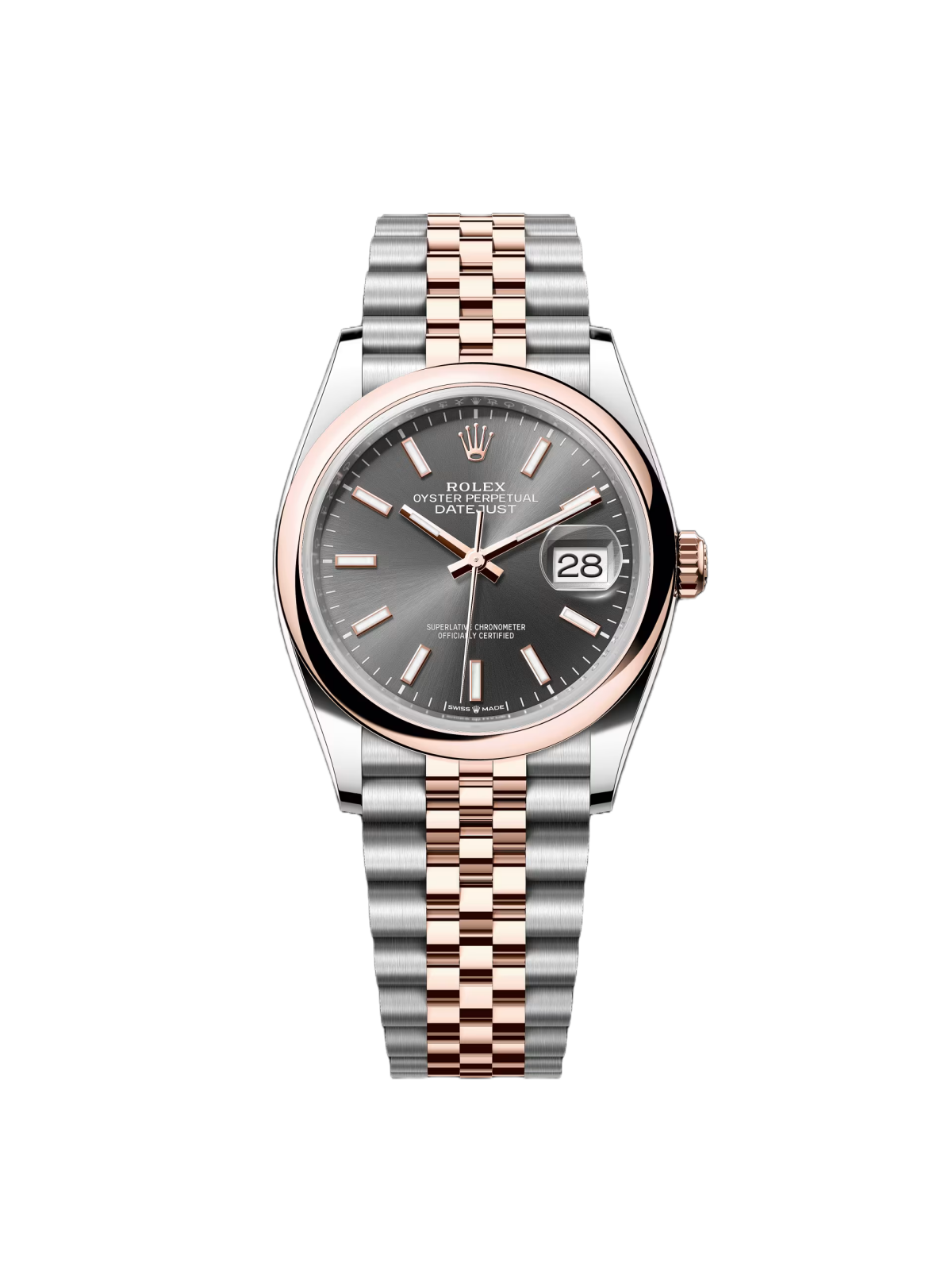 RLX Datejust 36mm 126201 Slate Dial Oyster Bracelet Watch - LITELUX
