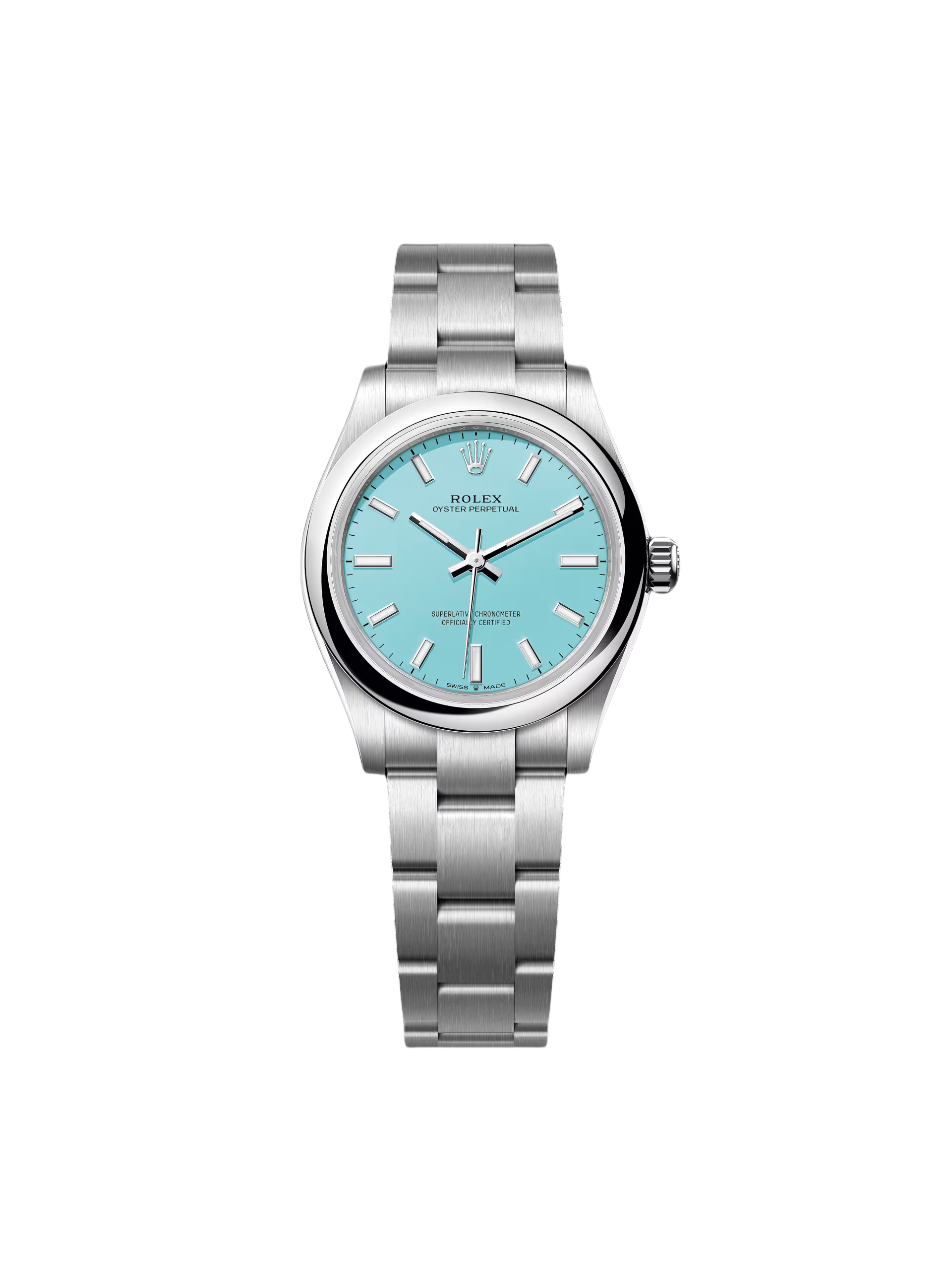 RLX Oyster Perpetual 31mm 277200-0007 Turquoise Dial Oyster Bracelet Watch - LITELUX